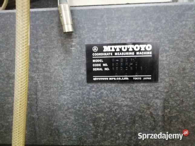 Stół traserski na maszynie pomiarowej MITUTOYO podlaskie Suwałki