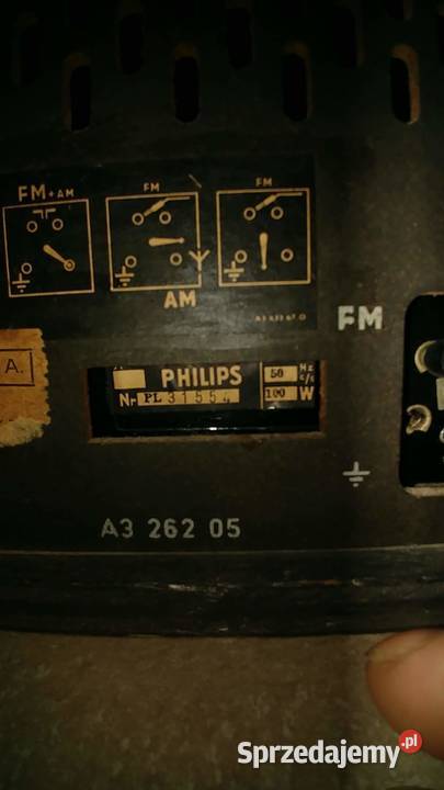Stare Radio lampowe PHILIPS J Mońki