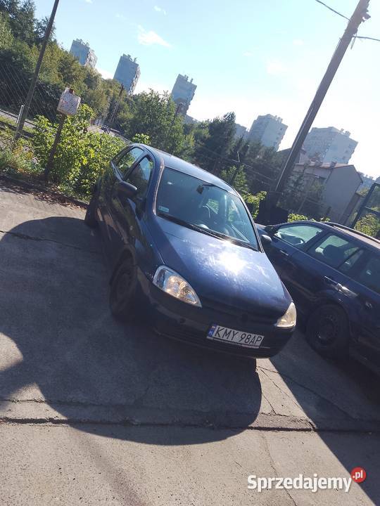 Opel Corsa C 10 2003r Opłaty na Kraków