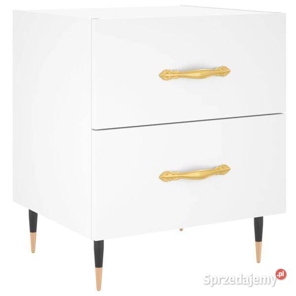 vidaXL Szafka nocna biała 40x35x475 SKU827260 mazowieckie Warszawa