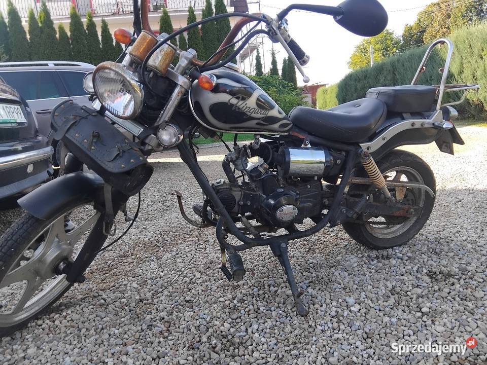 Chopper Kingway łoś 50 z papierami motorower Konina
