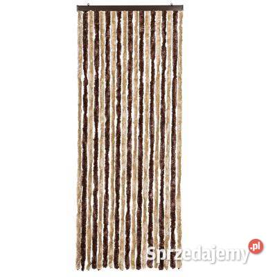 vidaXL Zasłona przeciwko owadom beż i jasny brąz Warszawa