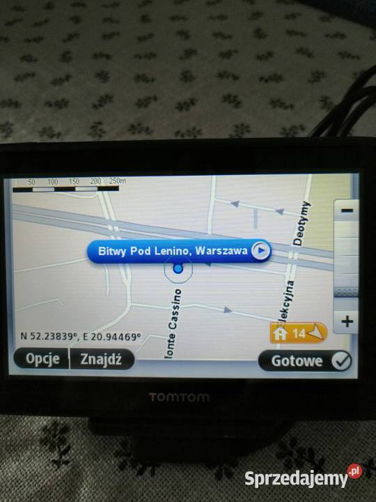 NAWIGACJA GPS TOMTOM Warszawa