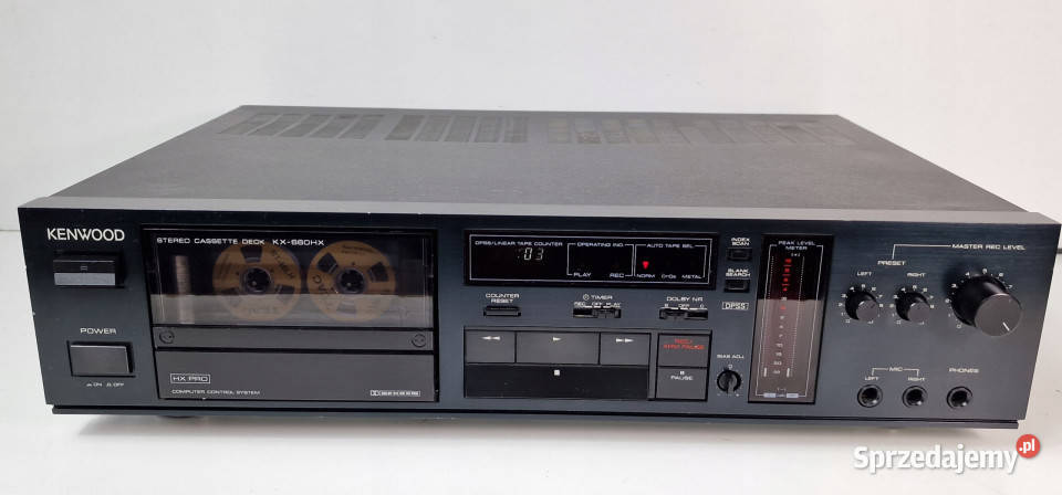 Kenwood magnetofon dwukasetowy KX 660 HX KX660HX sprzedam