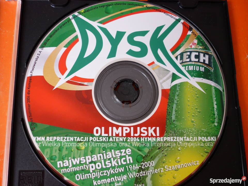 Płyta VCD Dysk olimpijski Smolik i Rojek Warszawa