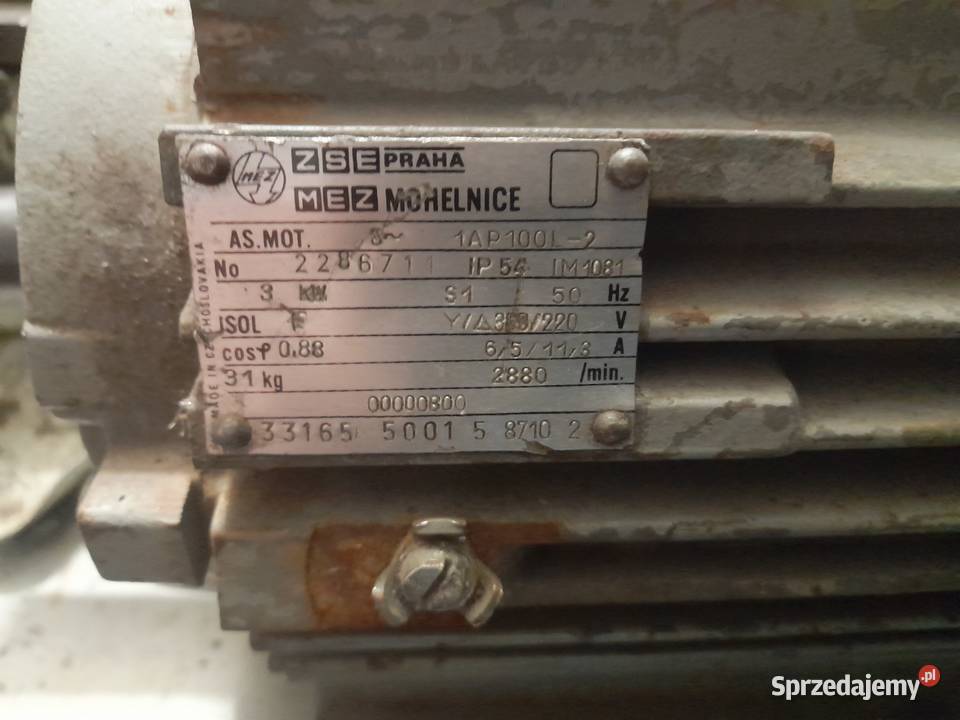 Wysokoobrotowy silnik 3 kw Krasne Potockie