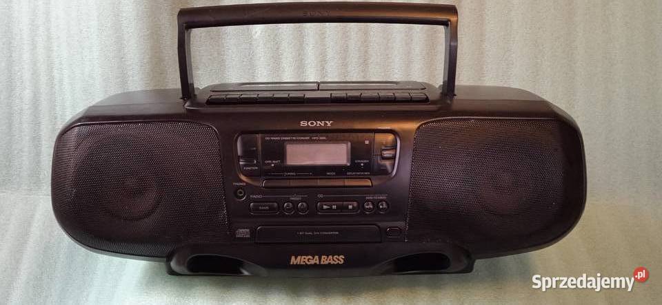 Radiomagnetofon z CD Sony Radioodtwarzacze