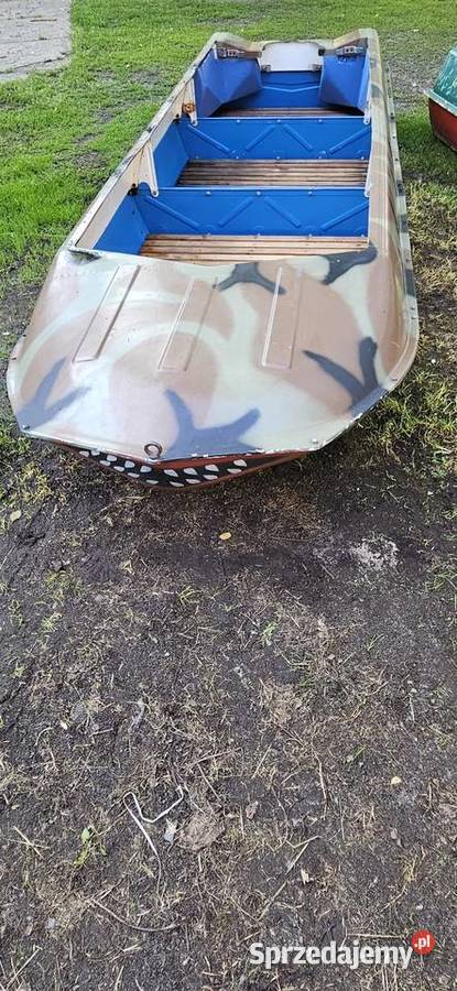 wędkarzaNa rybyProfesjonalAluminiowaŁódź łódka Barlinek