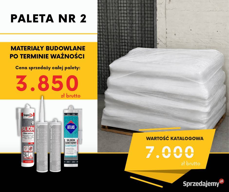 Silikony Sopro Kerakoll Atlas 150 cała paleta Pozostałe