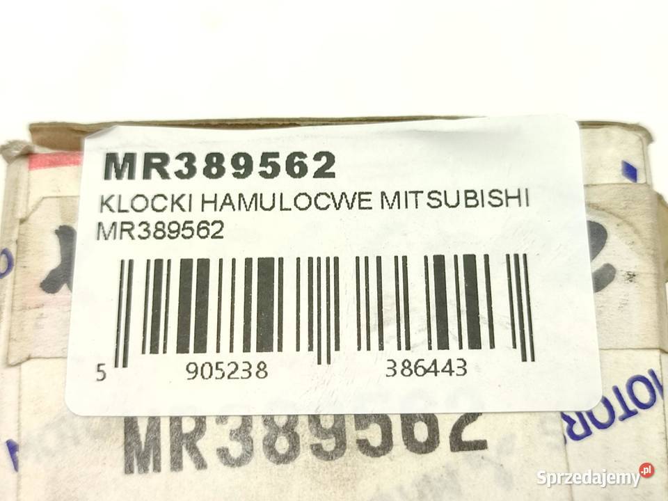 KLOCKI HAMULCOWE TYŁ MITSUBISHI GALANT VI 20 GTI sprzedam