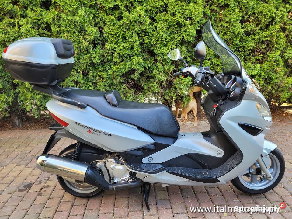 MALAGUTI MADISON 400 zarejestrowany italmotopila 383cm3 Piła sprzedam