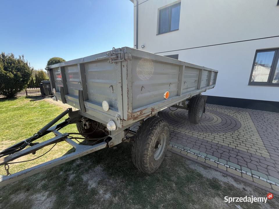 Przyczepa Autosan d732 4t wywrotka nieuszkodzony