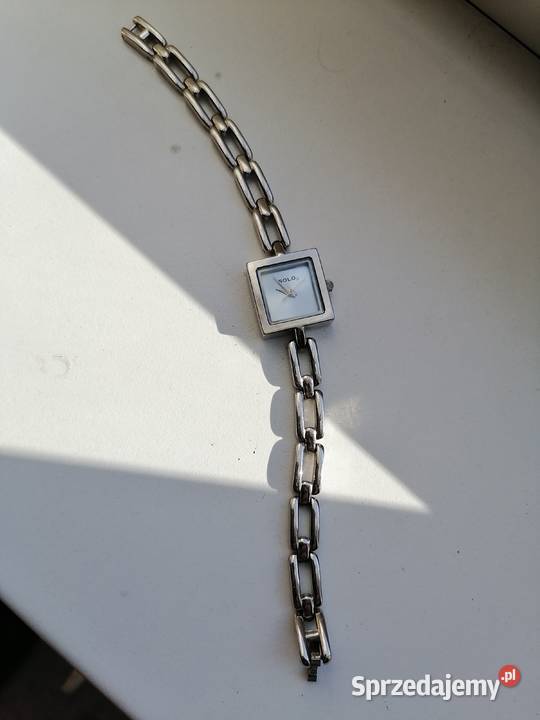 Piękny damski zegarek z bransoletką Solo na rękę