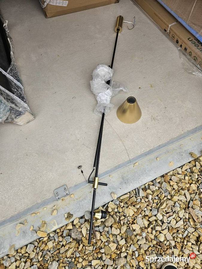 Lampa Aromas Crane złoty klosz Mysłowice