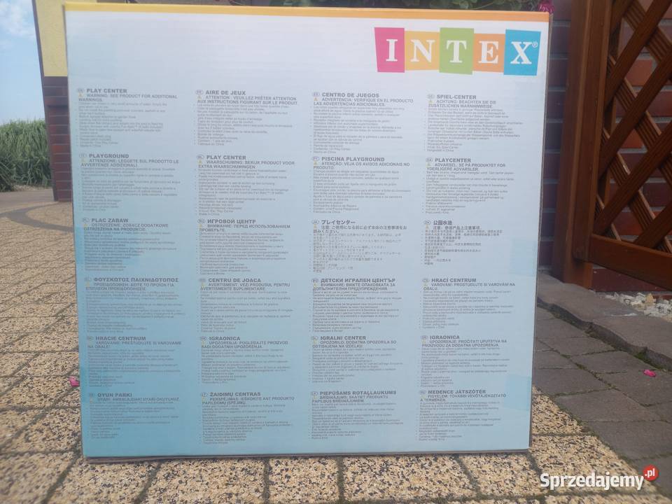 Nowy Basen Wodny Plac Zabaw Dzieci Dino INTEX Katowice