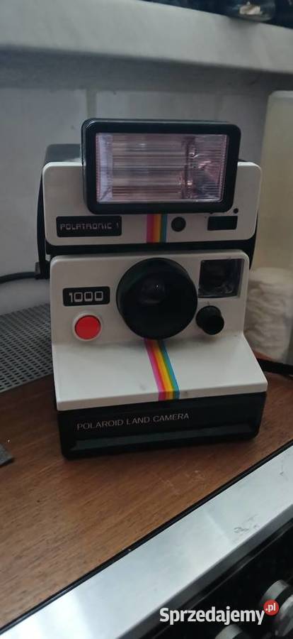 Polaroid 1000 z lampą Polatronic 1 Aparaty Kuźnia Raciborska sprzedam