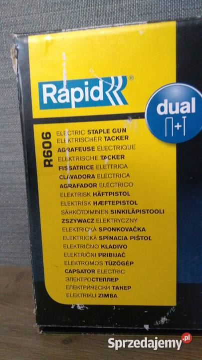 Elektryczny zszywacz tapicerski na zszywki i Elektryczne Wrocław