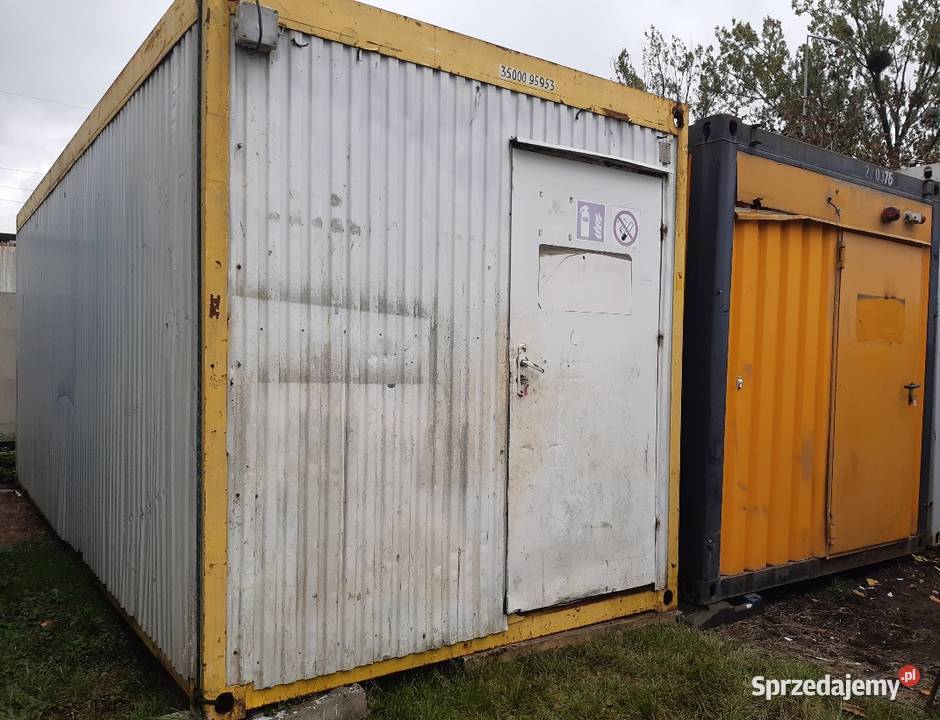 Kontener budowlany szatniowy 95953 Poznań wielkopolskie Swarzędz
