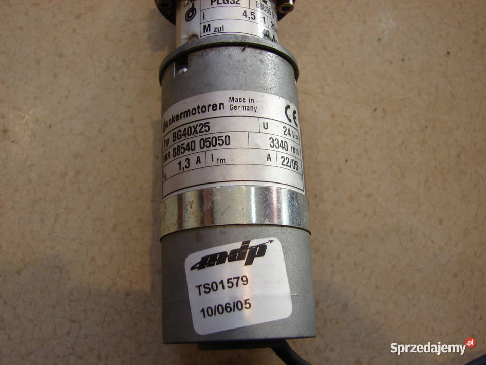 motoreduktor silnik 24VDC Dunkenmotoren Elektryczne