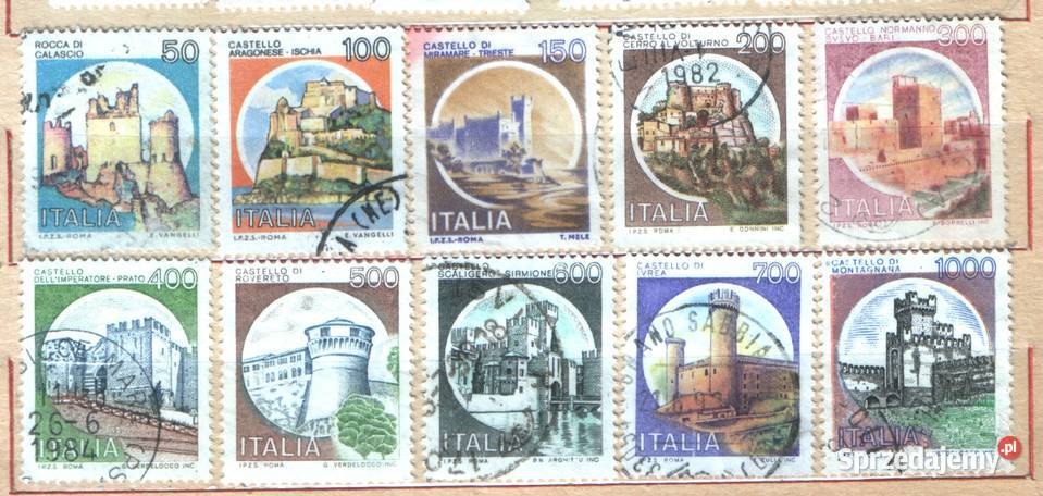 Zn Włochy Mi 1705 8 10 3 5 7 9 21 4 kas 1980 śląskie Gliwice