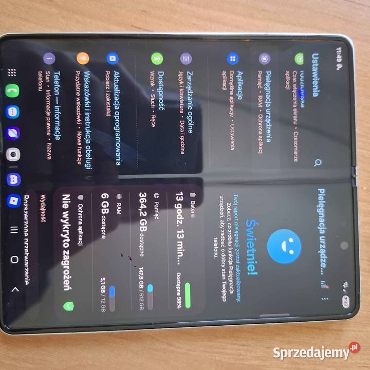 Samsung Galaxy z fold 3 stan Warszawa