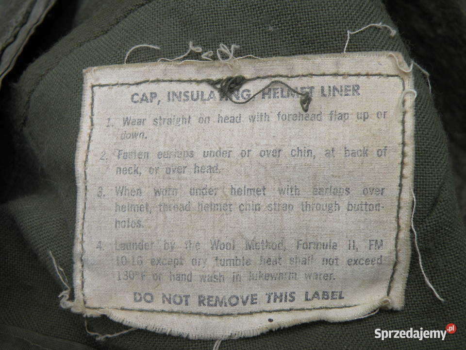 Podhełmówka us army olive 6 34 70r Wrocław