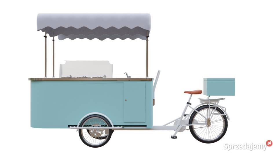 Rower do lodów Riksza gastronomiczna 64 kuwety Gastronomia Łódź