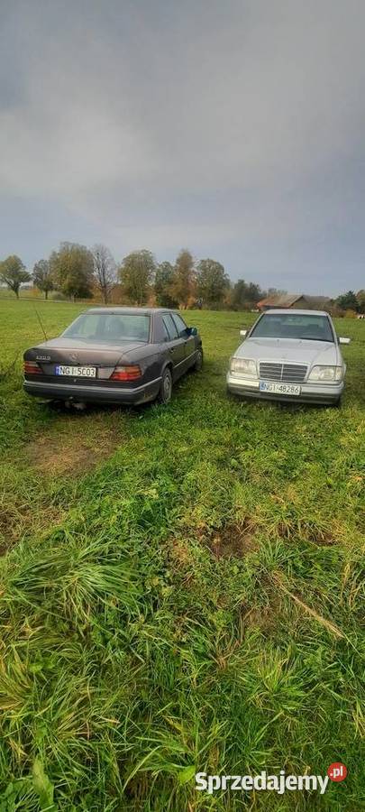 Mercedes 124 20d 5 skrzynia 2 sztuki Giżycko