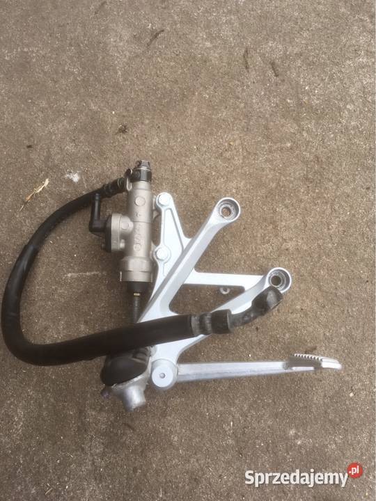 Set podnózek pompa hamulcowa Honda cbr 600 f4i łódzkie Klasak Duży sprzedam