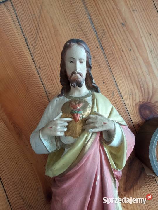 Figura Jezus gips małopolskie Gdów sprzedam