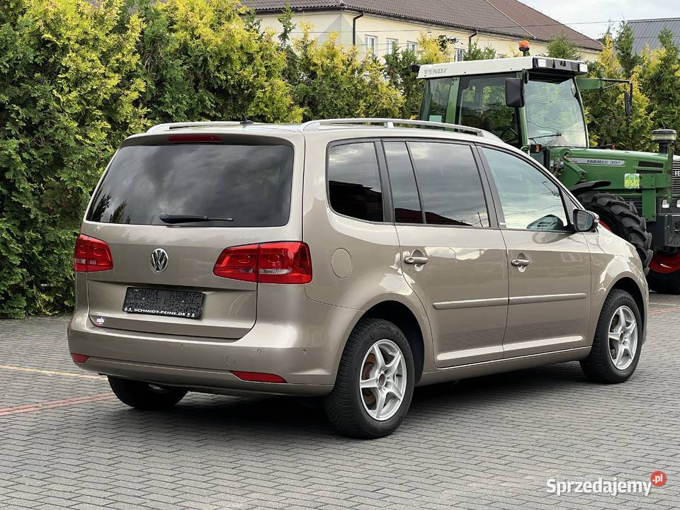VW Touran 14 TSI 140 2012 r 7 osób wersja Style Van / Minibus Kolno