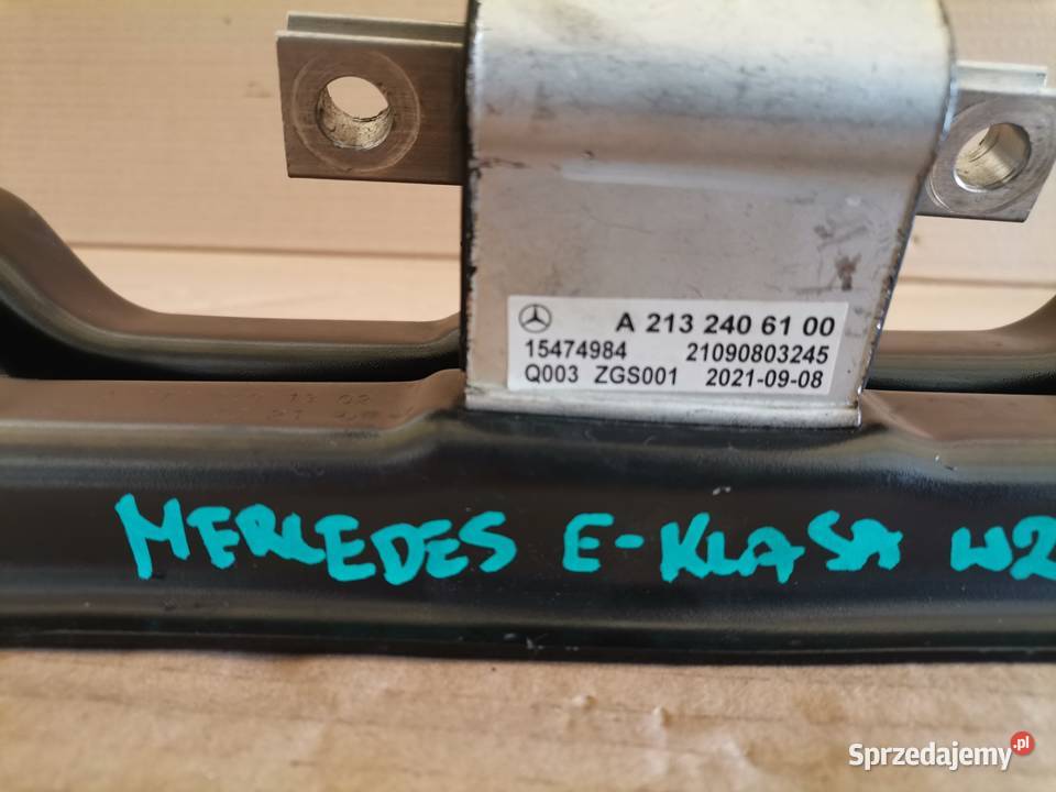 MERCEDES W213 W205 PODUSZKA ŁAPA PODPORA SKRZYNI lubuskie Bieleń