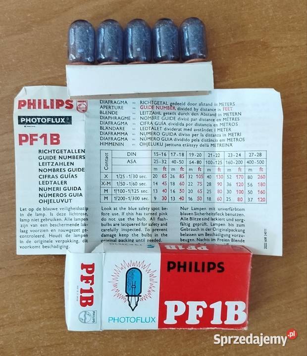 Żarówki spaleniowe do lamp błyskowych Skoczów