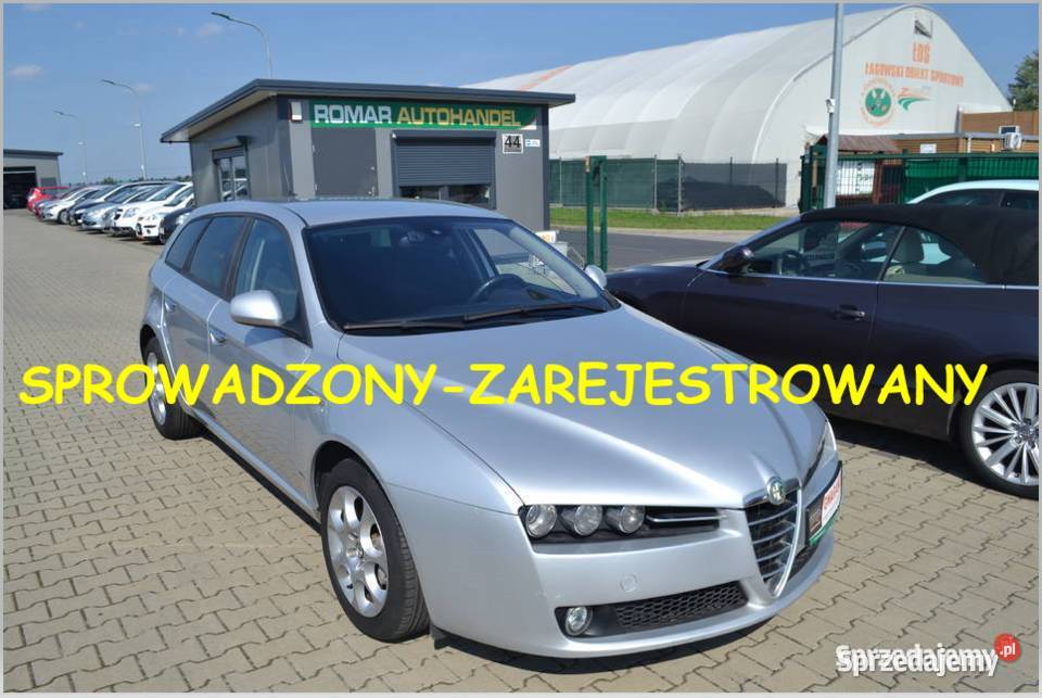Alfa Romeo 159 z NIemiec OPŁACONA światła do jazdy dziennej sprzedam