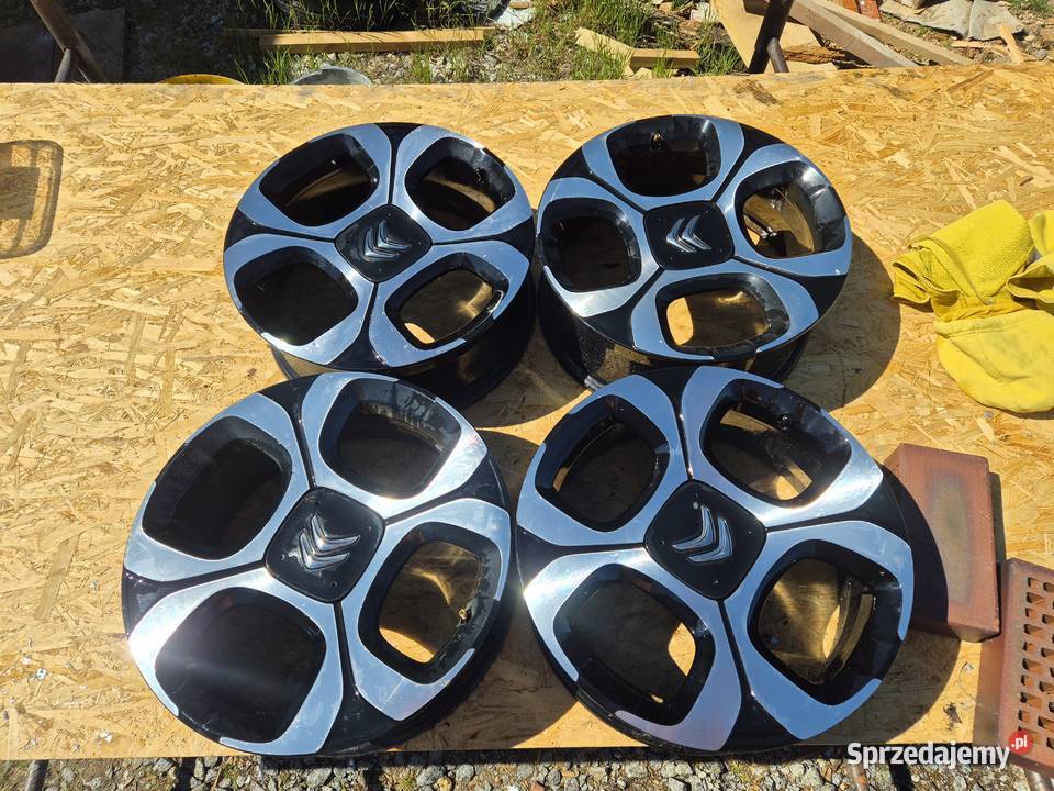 Felgi aluminiowe citroen c3 aircross cactus Średnica 17" Trzebnica
