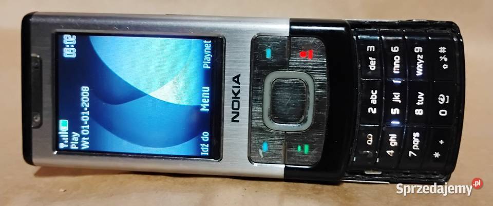 NOKIA 6500 SLIDE RM240 ładowarka bez simlock Opole
