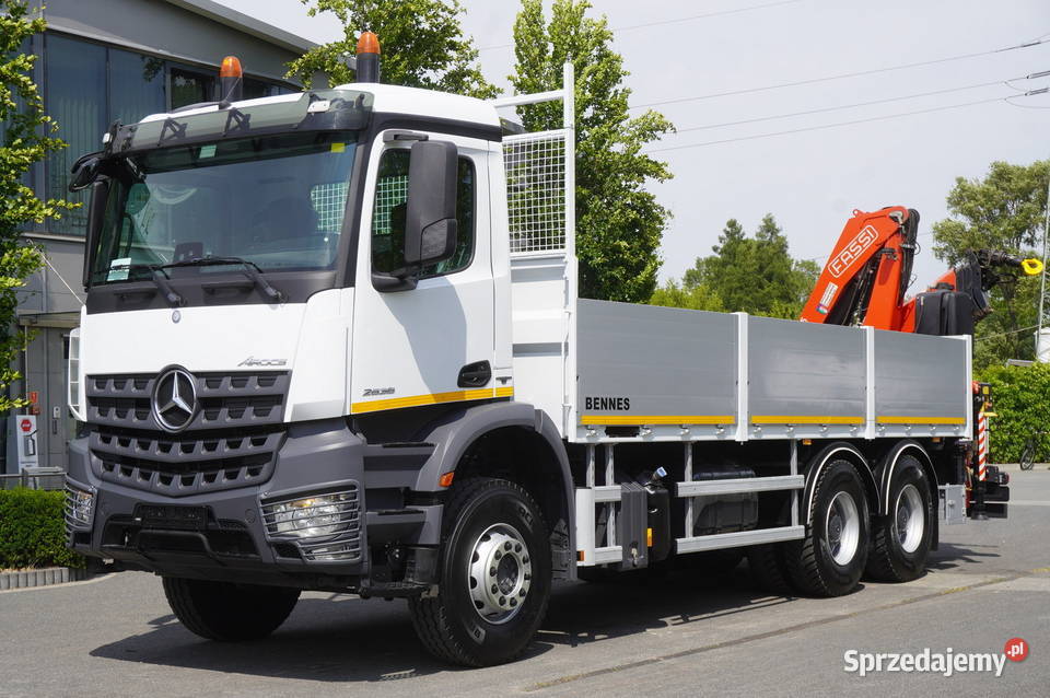 MercedesBenz Arocs 2633 burtowy HDS FASSI tempomat Kraków sprzedam