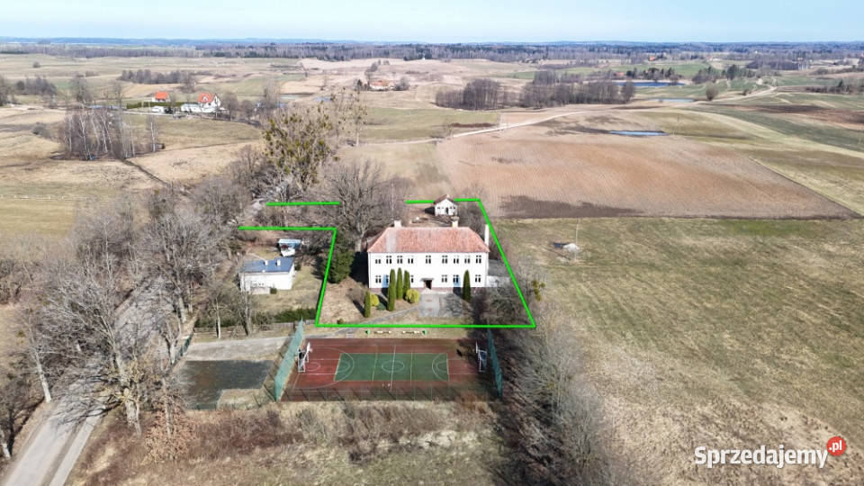 Stara Szkoła Budynek inwestycyjny na Mazurach Boćwinka sprzedam