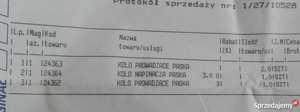 Nowy Rozrząd Napinacz Fiat Lancia Renault Krosno sprzedam