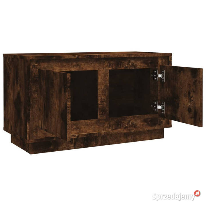 Szafka pod TV przydymiony dąb 80x35x45 WM819857 Warszawa
