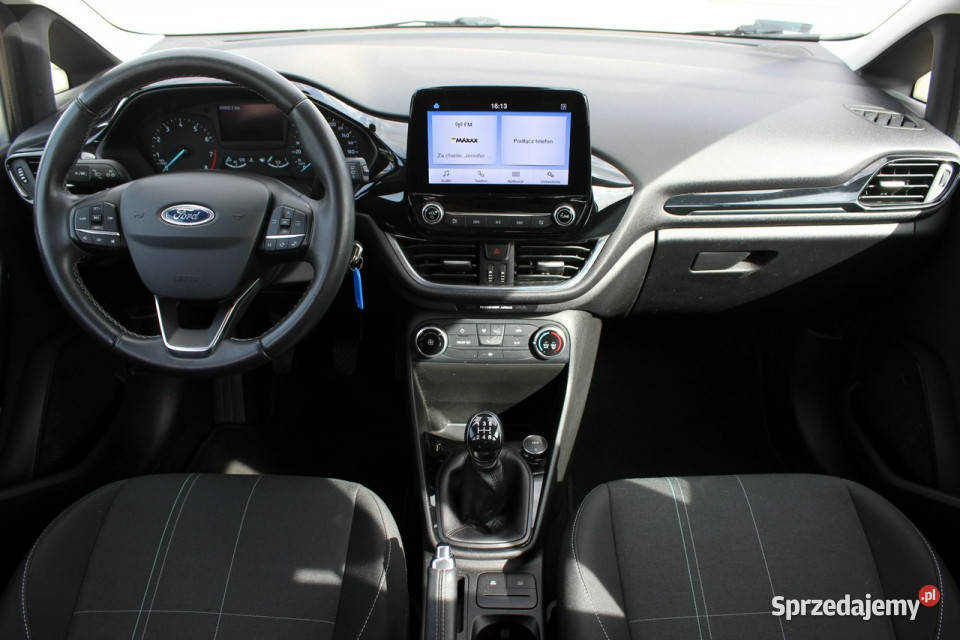 Ford Fiesta SalonPL FV23 11TiVCT AndroidApple srebrny Sokołów