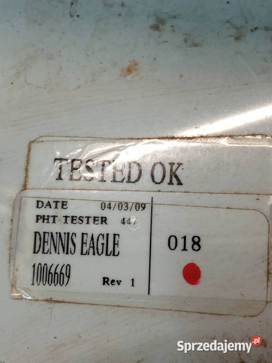 MODUŁ PHT TESTER 1006669 Dennis Eagle Elite 2 Rok produkcji 2009
