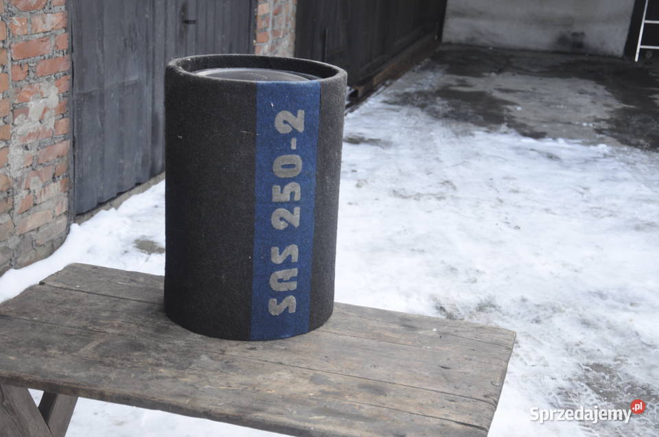 Subwoofer Tuba Tonsil SAS 250 Dwucewkowy Bass Moc 250 Rzeszów