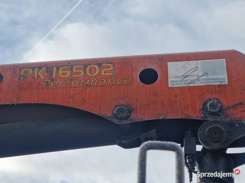 Scania 420 HDS Palfinger 16502 oś skrętna 6x2 420KM świętokrzyskie Kielce