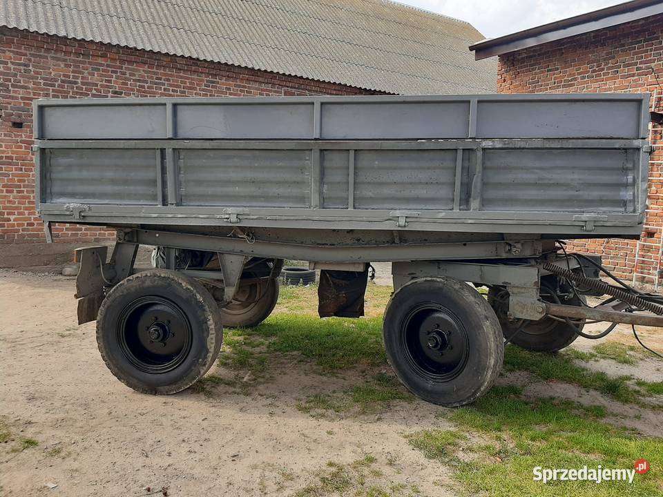 Przyczepa d47 nieuszkodzony Przyczepy rolnicze Słupca