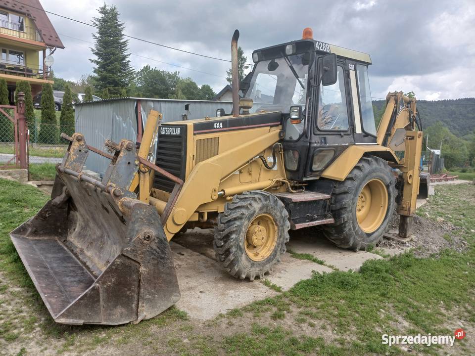 Sprzedam koparko ładowarkę Cat 428b sprzedam