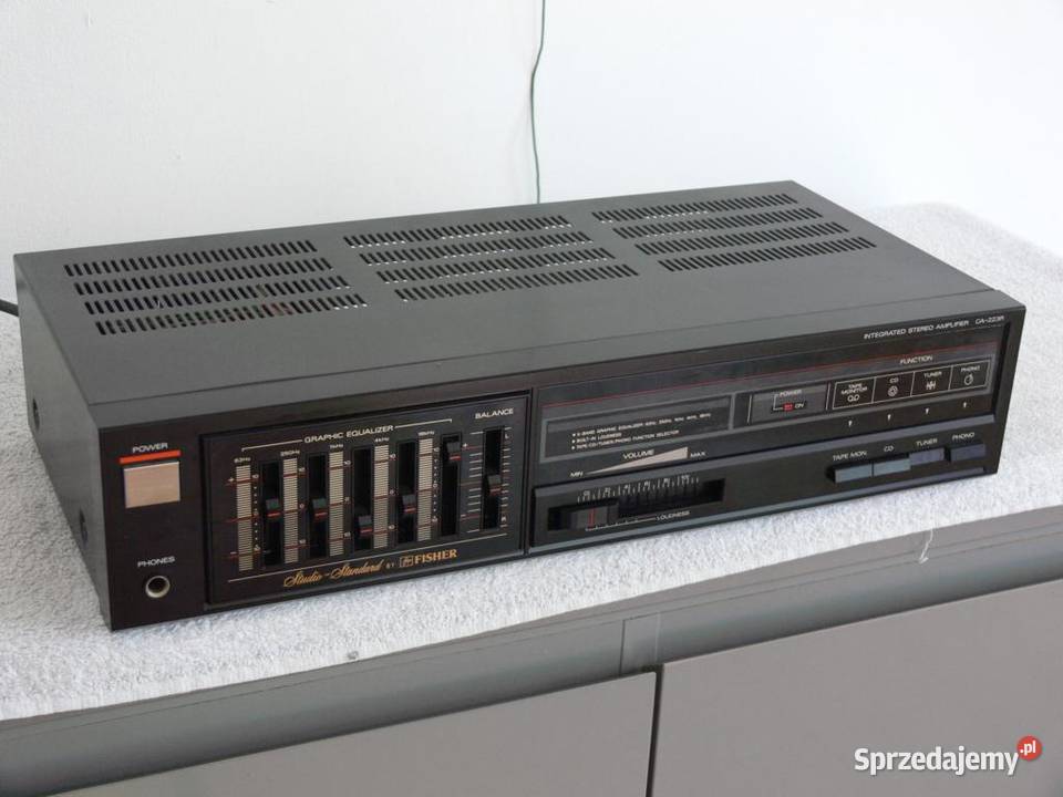 Wzmacniacz z korektorem Fisher CA223R WYSYŁKA Jasło