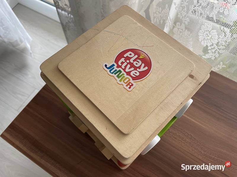 Drewniana kostka edukacyjna Delta Sport Kielce