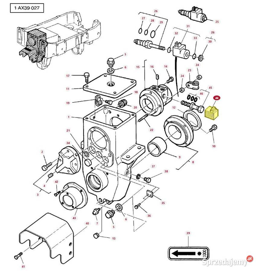 Cewka elektrozaworu Challenger Massey Ferguson podlaskie Białystok