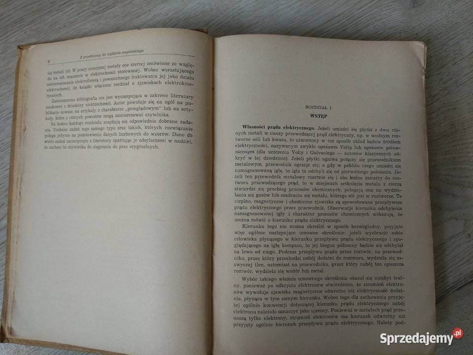 Podstawy elektrochemi sprzedam